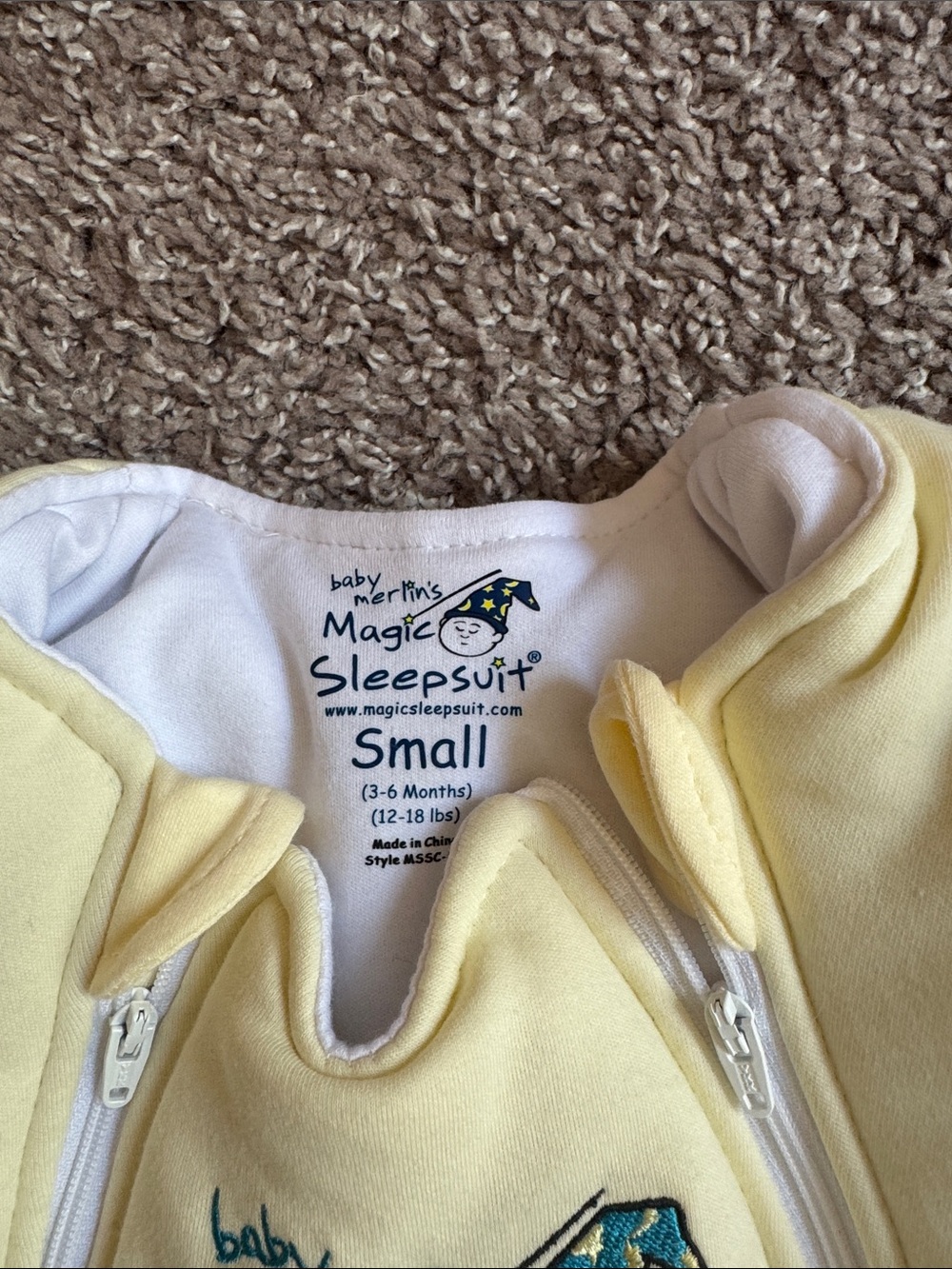 NWOT Merlin’s Magic Sleep Suit - Picture 2 of 4